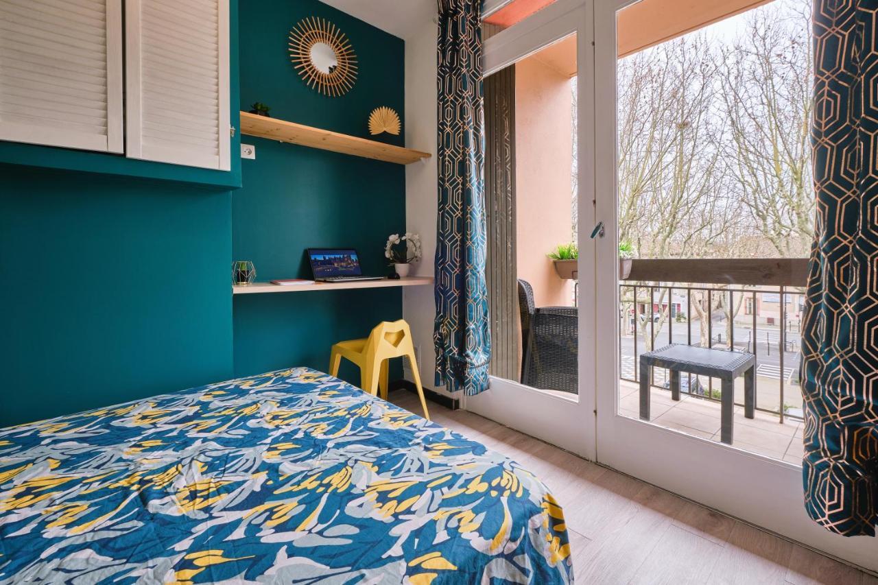 Tout Confort ! Climatisation, Centre-Ville, Parking, Terrasse, Wifi, Netflix Carcassonne Buitenkant foto