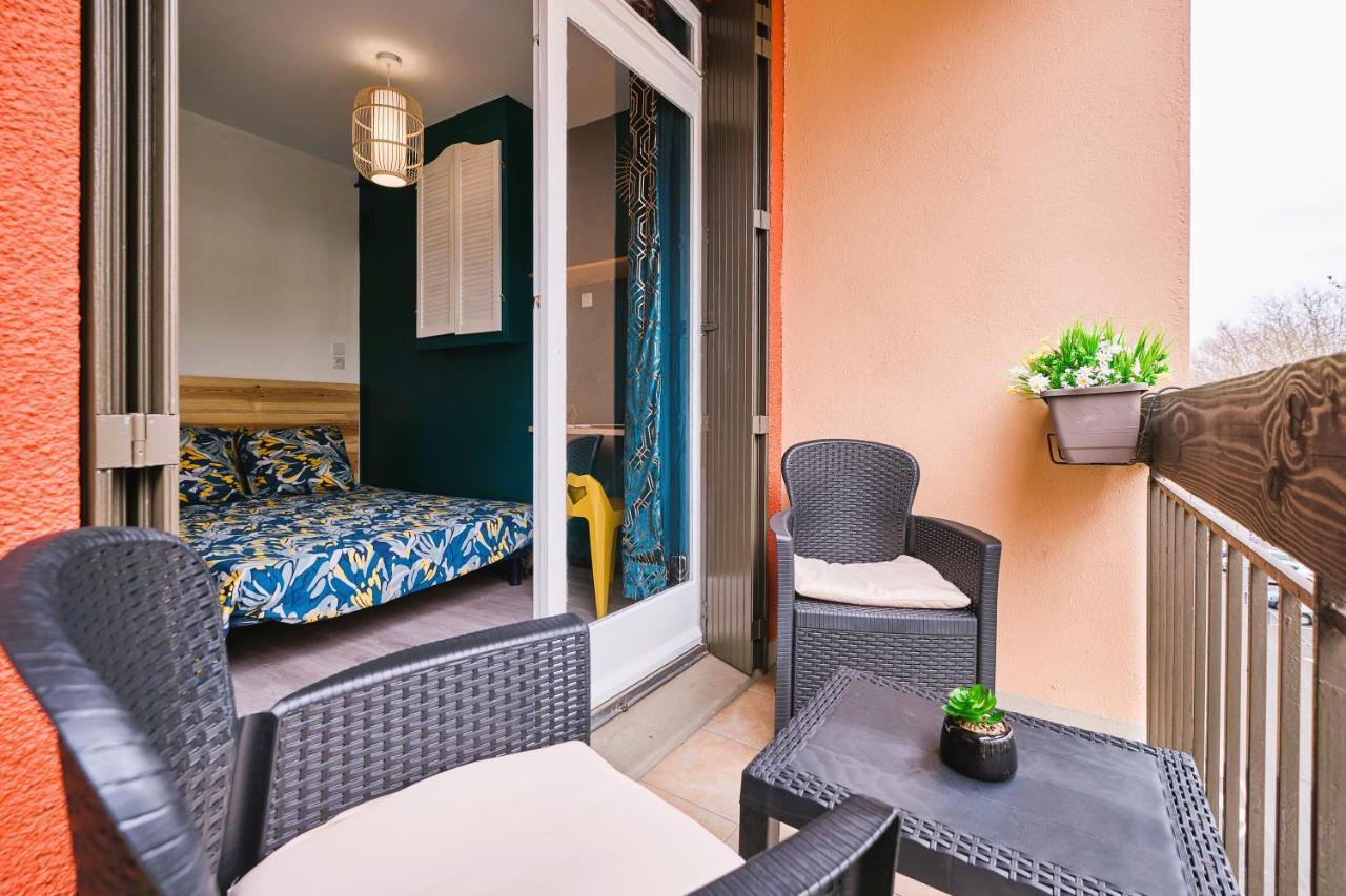 Tout Confort ! Climatisation, Centre-Ville, Parking, Terrasse, Wifi, Netflix Carcassonne Buitenkant foto