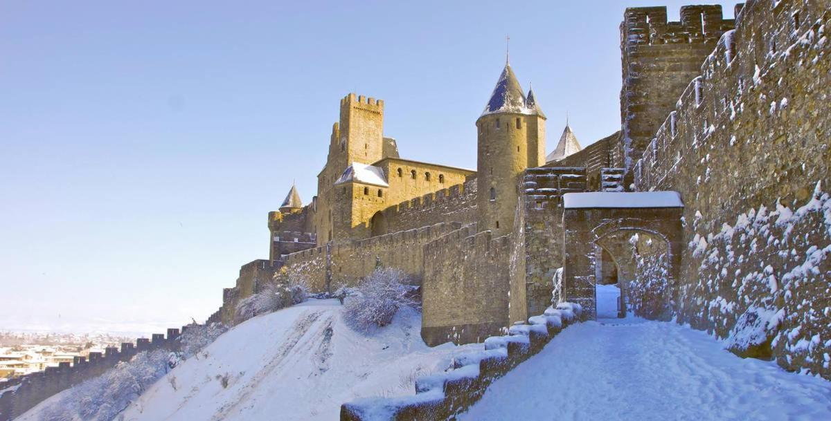 Tout Confort ! Climatisation, Centre-Ville, Parking, Terrasse, Wifi, Netflix Carcassonne Buitenkant foto
