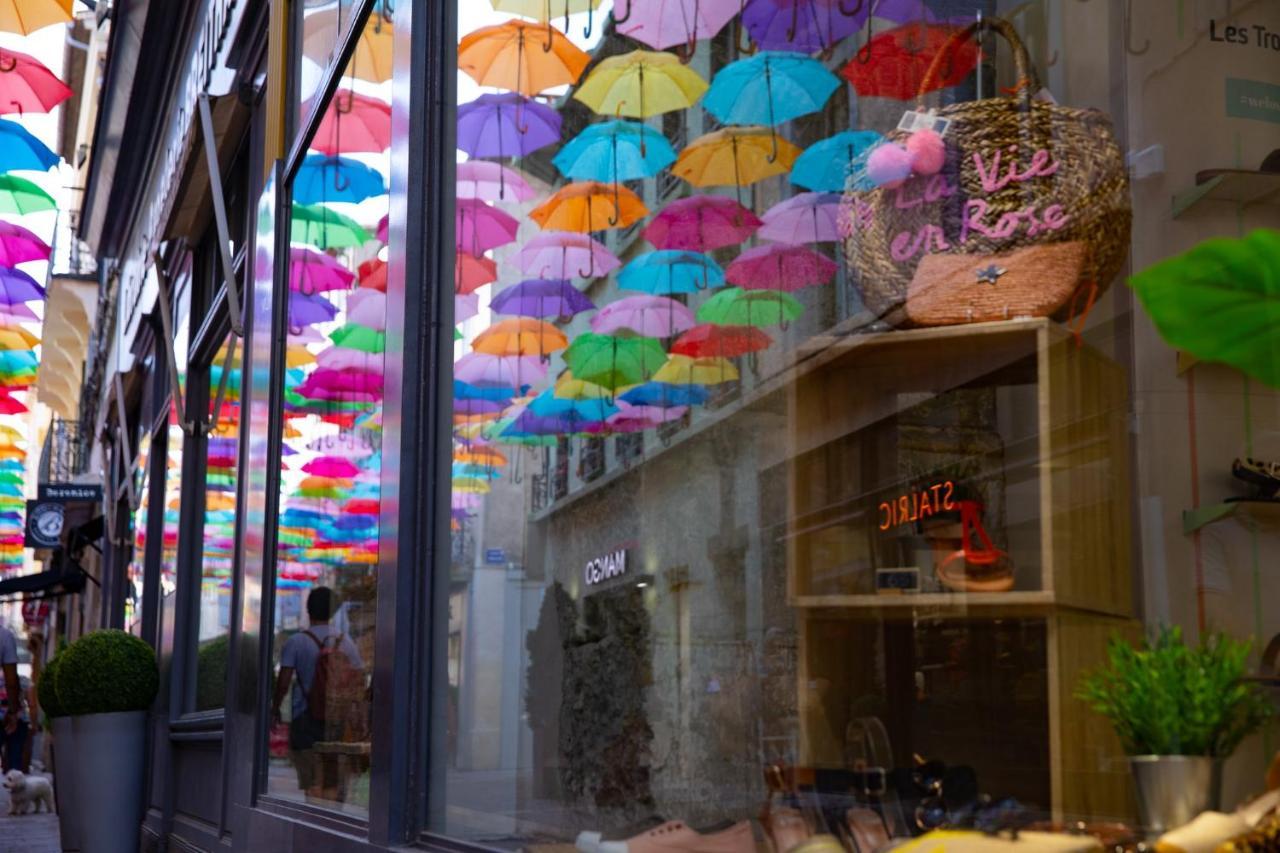 Tout Confort ! Climatisation, Centre-Ville, Parking, Terrasse, Wifi, Netflix Carcassonne Buitenkant foto