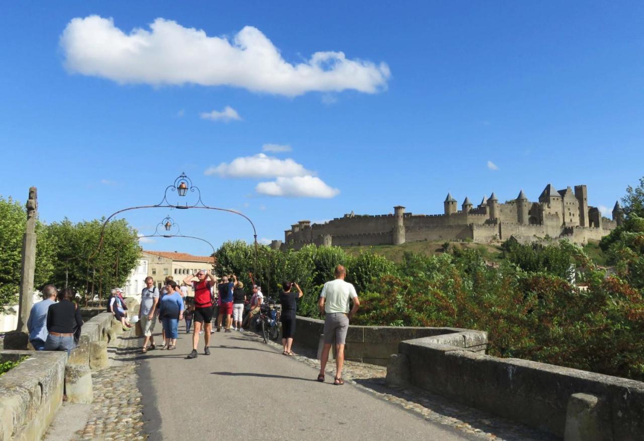 Tout Confort ! Climatisation, Centre-Ville, Parking, Terrasse, Wifi, Netflix Carcassonne Buitenkant foto