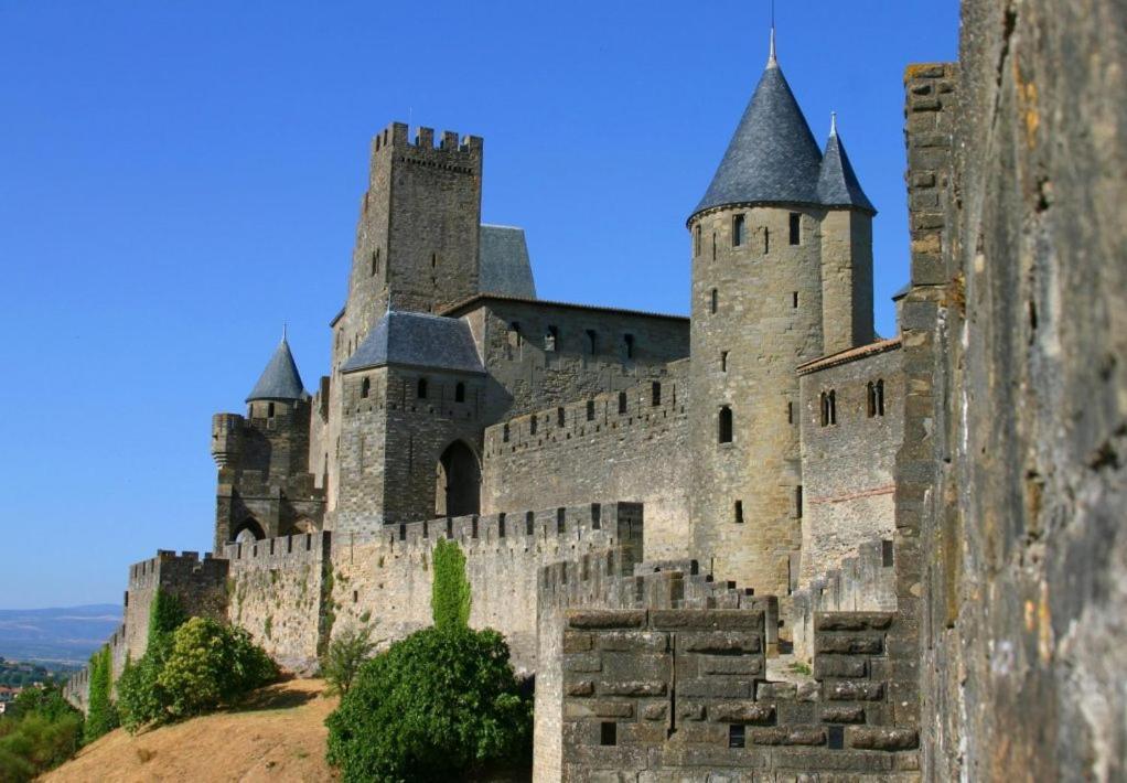 Tout Confort ! Climatisation, Centre-Ville, Parking, Terrasse, Wifi, Netflix Carcassonne Buitenkant foto