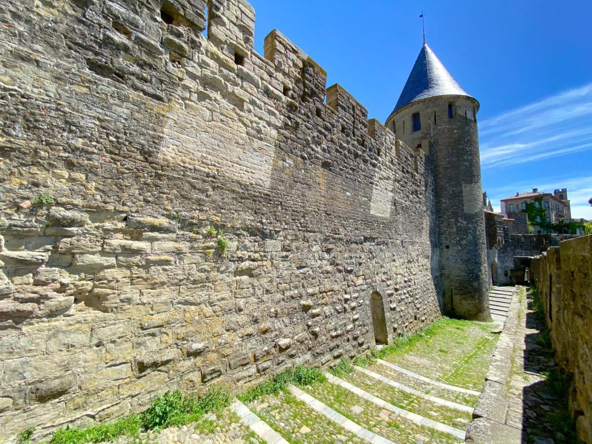 Tout Confort ! Climatisation, Centre-Ville, Parking, Terrasse, Wifi, Netflix Carcassonne Buitenkant foto